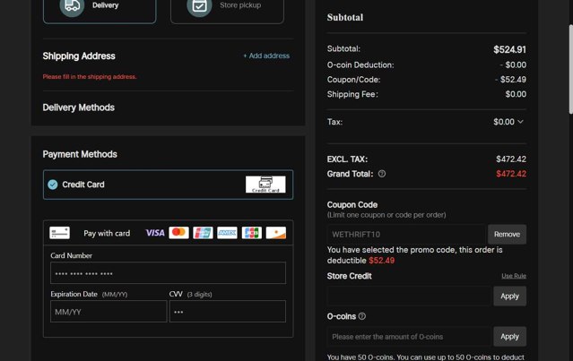 Olight checkout page showing Olight coupon code box | Screenshot taken by SimplyCodes community member on Sep 3, 2025