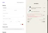 Olive Kollection coupon verification screenshot