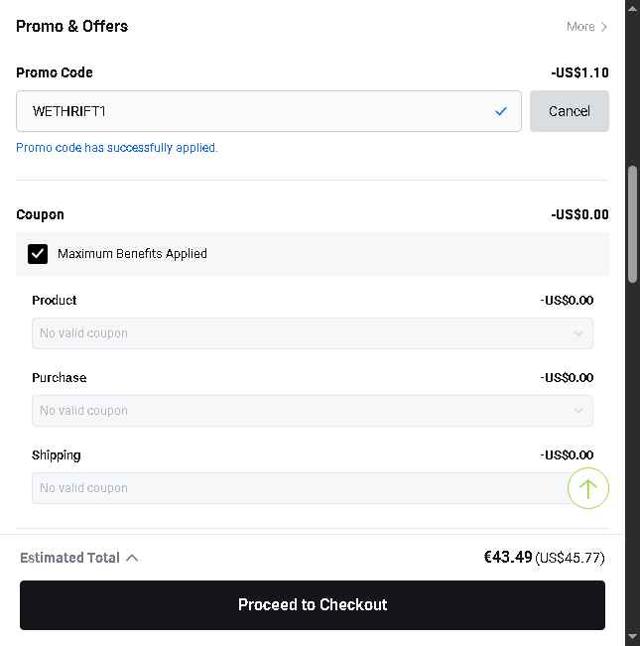 OLIVE YOUNG Global checkout page showing OLIVE YOUNG Global promo code box | Screenshot taken by SimplyCodes community member on Sep 15, 2025