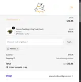 NEW20 coupon verification screenshot