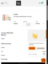 HELLO10 coupon verification screenshot
