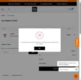 WELCOME10 coupon verification screenshot