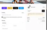 OME Gear coupon verification screenshot