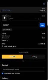 KUMAR10 coupon verification screenshot