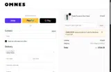 OMNES10OFF coupon verification screenshot