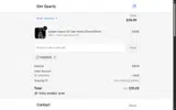 Om Quartz coupon verification screenshot