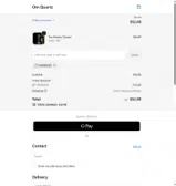 Om Quartz coupon verification screenshot