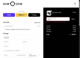 One0One coupon verification screenshot