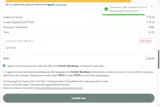 OUTFIT10 coupon verification screenshot