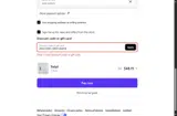 WELCOME-GENTLEMAN coupon verification screenshot