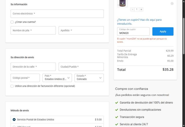 One Farm checkout page showing One Farm coupon code box | Screenshot taken by SimplyCodes community member on Aug 29, 2025