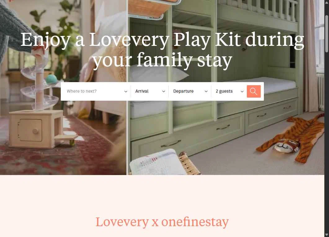 Onefinestay checkout page showing Onefinestay promo code box | Screenshot taken by SimplyCodes community member on Dec 20, 2025