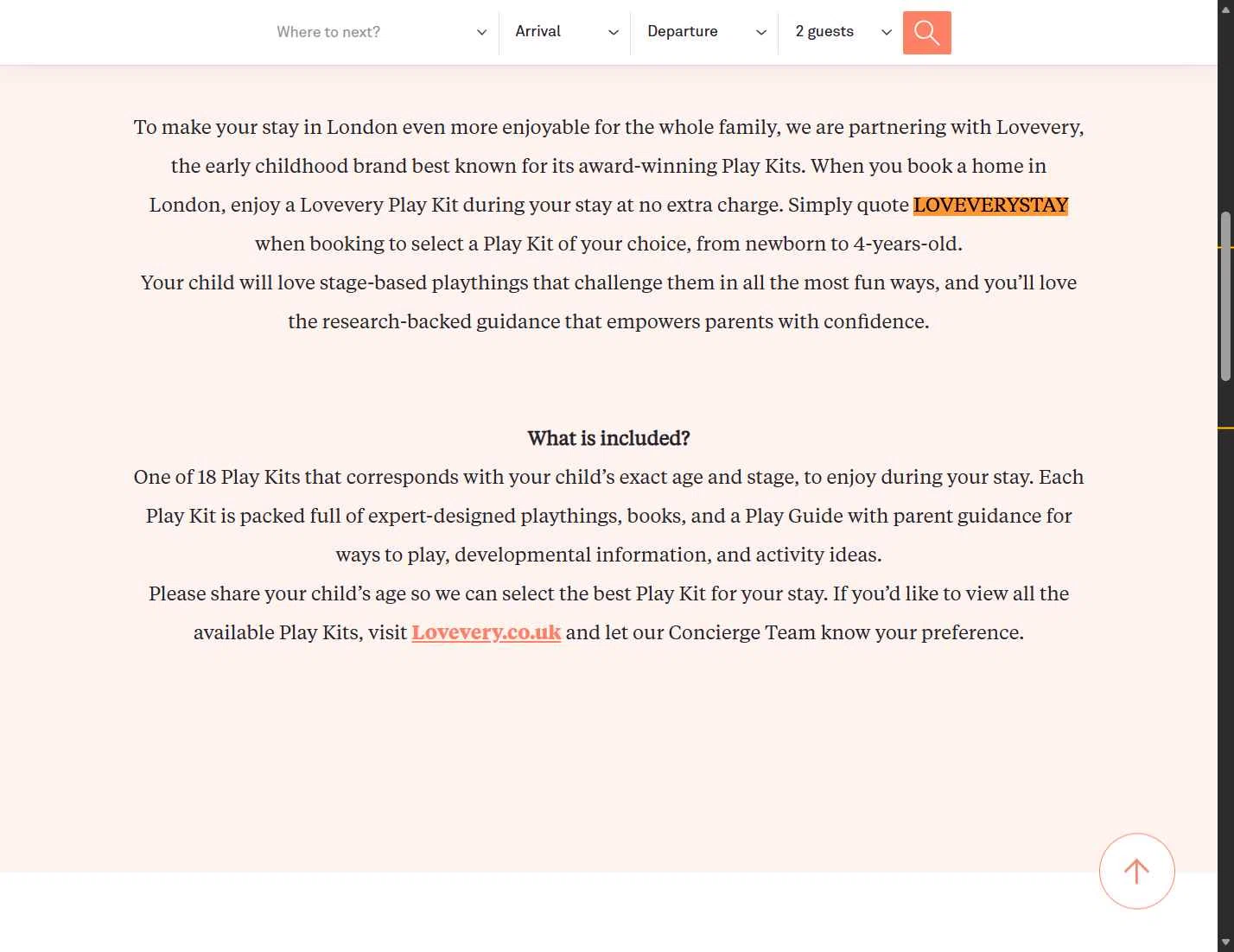 Onefinestay checkout page showing Onefinestay promo code box | Screenshot taken by SimplyCodes community member on Nov 21, 2025