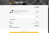 Onemilebike coupon verification screenshot