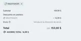 ENJOYSHOPJ coupon verification screenshot