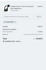 ENJOYSHOPJ coupon verification screenshot