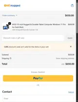 CARL coupon verification screenshot