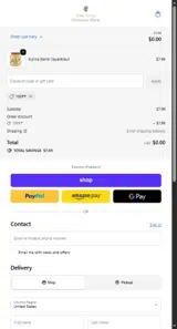 One Stop German Shop coupon verification screenshot