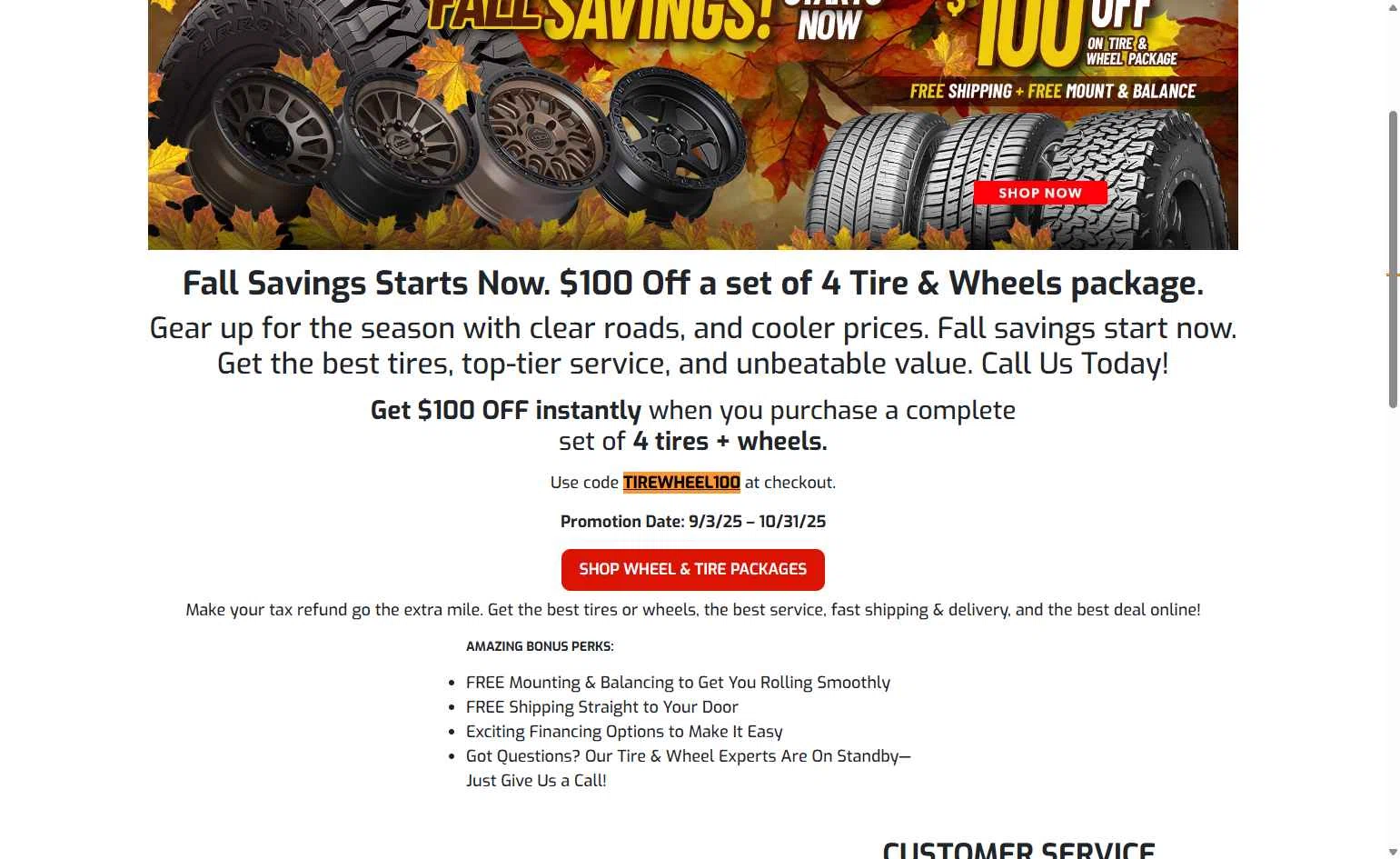Onlinetires.com checkout page showing Onlinetires.com discount code box | Screenshot taken by SimplyCodes community member on Oct 21, 2025