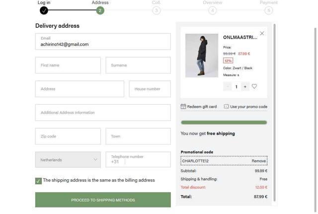 ONLY checkout page showing ONLY promo code box | Screenshot taken by SimplyCodes community member on Aug 30, 2025