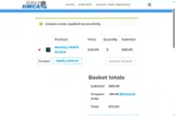 andy coupon verification screenshot