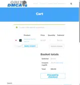 RUGE10 coupon verification screenshot