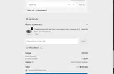 welcome25 coupon verification screenshot
