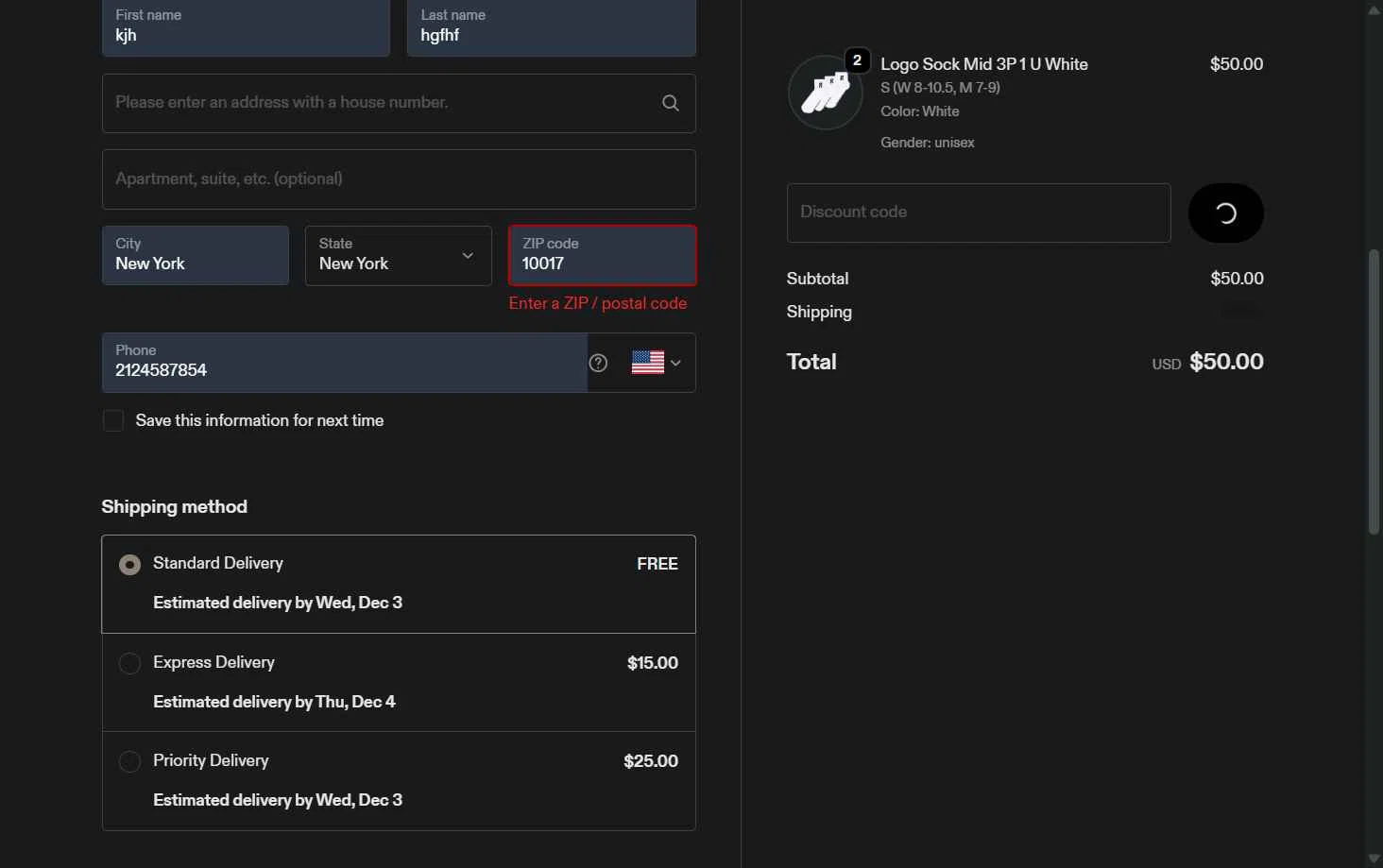 On Running checkout page showing On Running promo code box | Screenshot taken by SimplyCodes community member on Nov 30, 2025