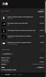 OnShelf coupon verification screenshot