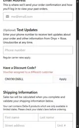 ONYXH366LL coupon verification screenshot