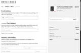 ONYX10 coupon verification screenshot