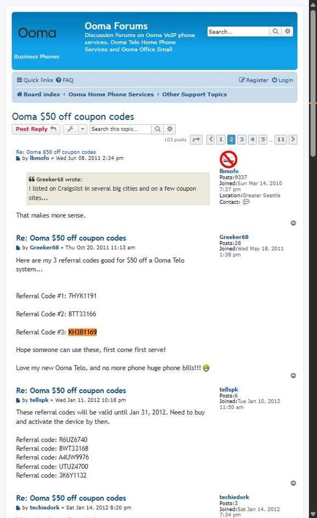 Ooma checkout page showing Ooma coupon code box | Screenshot taken by SimplyCodes community member on Aug 21, 2025
