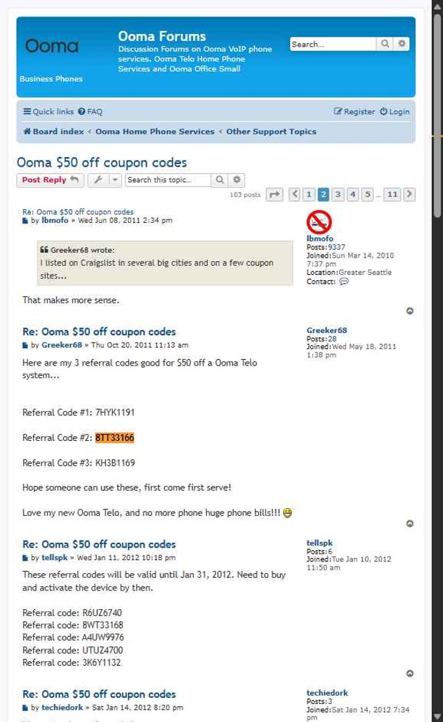 Ooma checkout page showing Ooma coupon code box | Screenshot taken by SimplyCodes community member on Jul 29, 2025