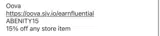 ABENITY15 coupon verification screenshot
