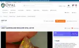 Opal Auctions coupon verification screenshot