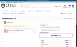 Opal Auctions coupon verification screenshot