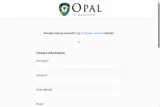 Opal Auctions coupon verification screenshot