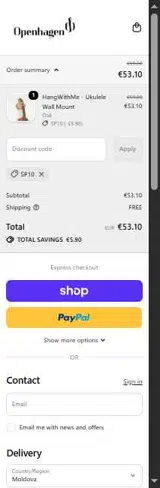 SP10 coupon verification screenshot
