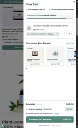 OpenSky coupon verification screenshot