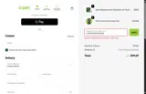 O.penVAPE coupon verification screenshot