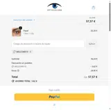 WELCOME10 coupon verification screenshot