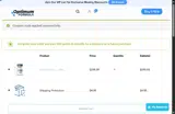 Optimum Formula coupon verification screenshot