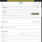 Optp coupon verification screenshot