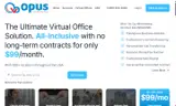 Opus Virtual Offices coupon verification screenshot