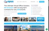 Opus Virtual Offices coupon verification screenshot
