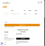 MGS15 coupon verification screenshot
