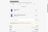 Ora Organic coupon verification screenshot