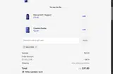 Ora Organic coupon verification screenshot
