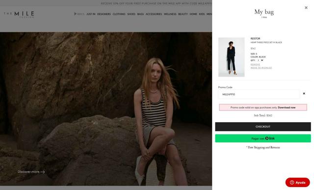 Orchard Mile checkout page showing Orchard Mile promo code box | Screenshot taken by SimplyCodes community member on Jun 7, 2025