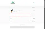 Organic India coupon verification screenshot